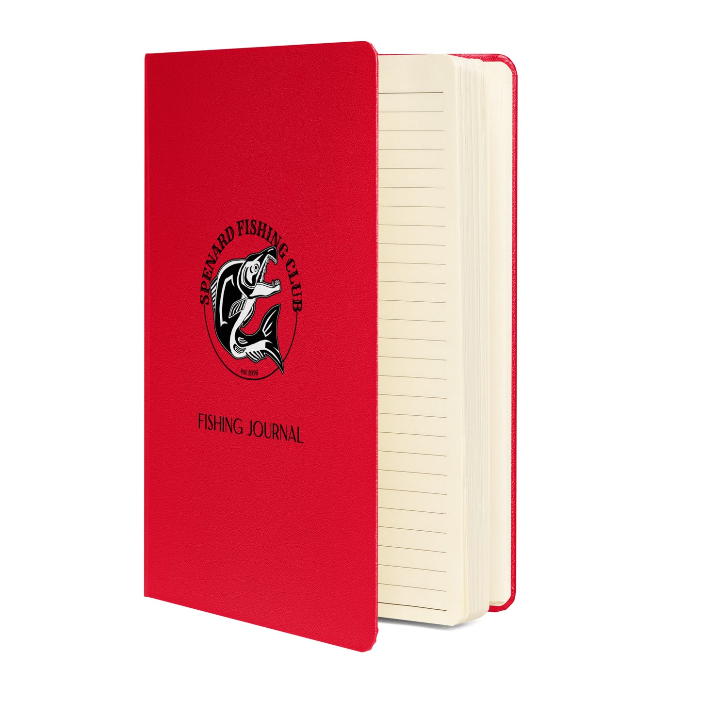 Hardcover bound notebook