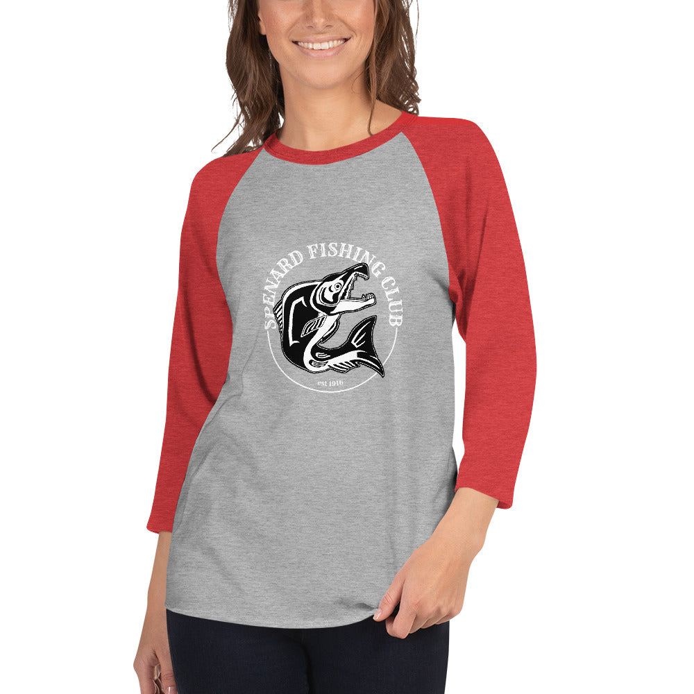 3/4 sleeve raglan shirt